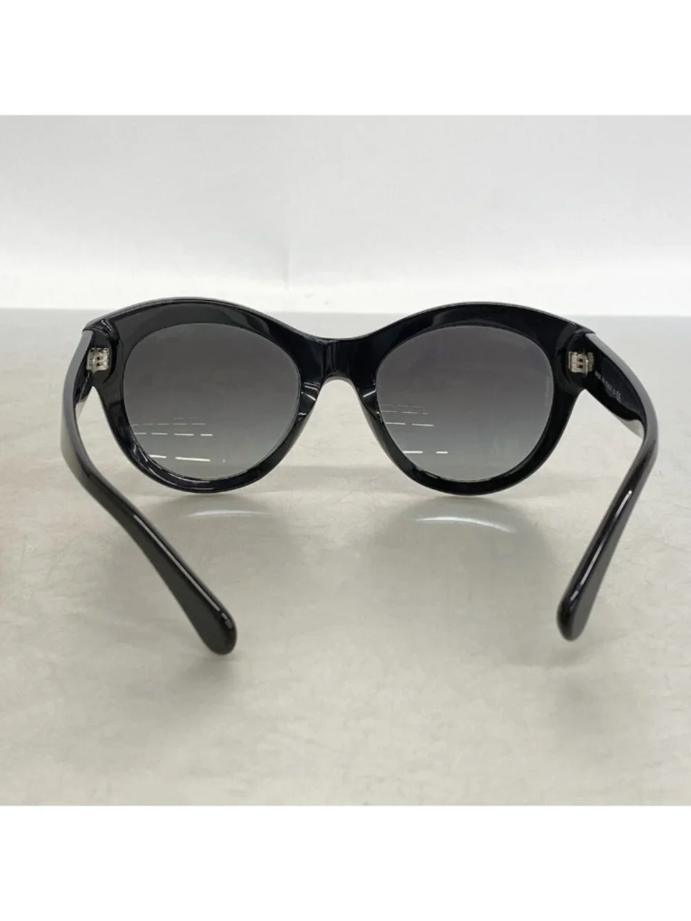 Chanel Sunglasses Acetate Black Silver Eyewear